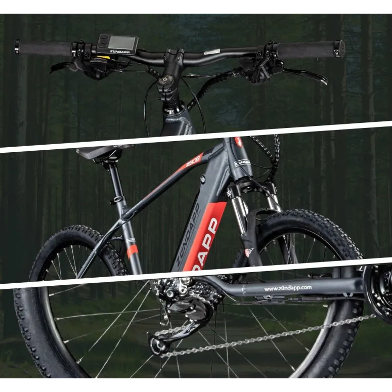 Elektryczny Rower Górski 27,5 Hydraulika Aluminium Damski Męski Wspomaganie