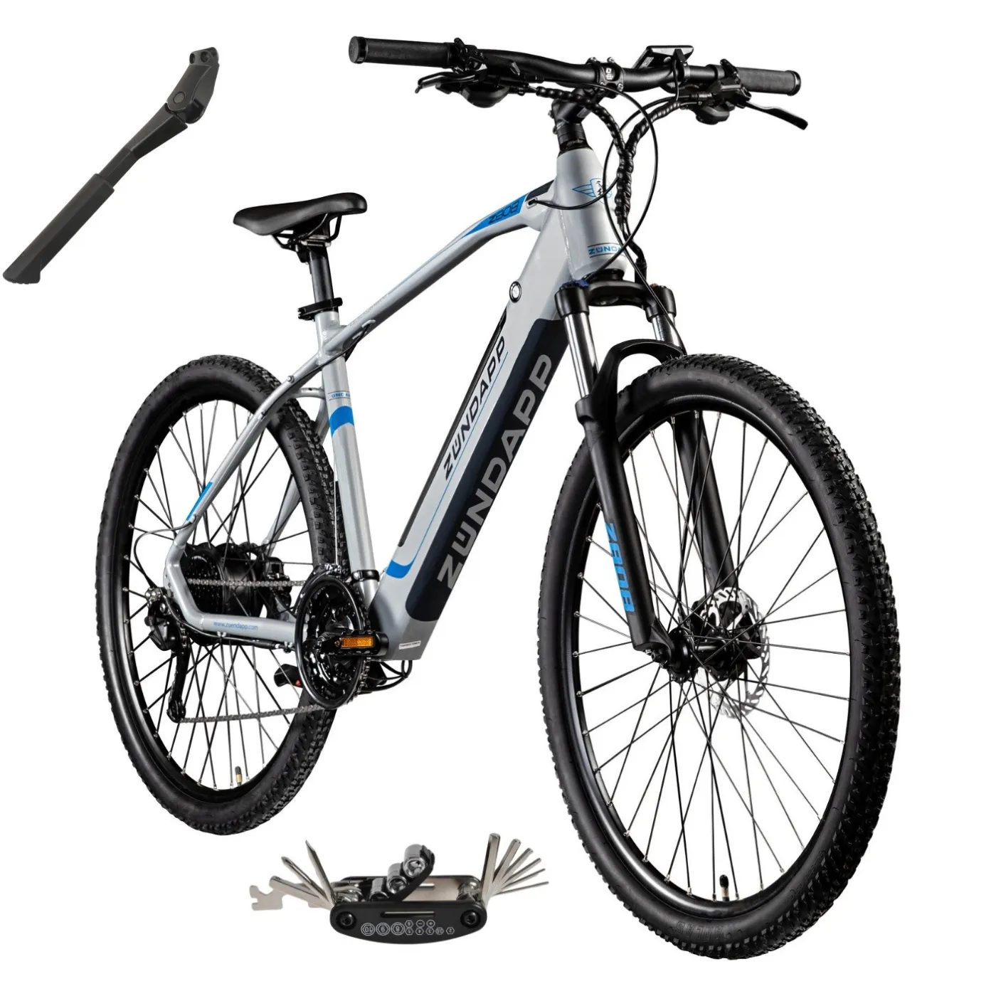 Elektryczny Rower Górski 29 Hydraulika 14Ah ALU Cyngle Damski Męski Stopka