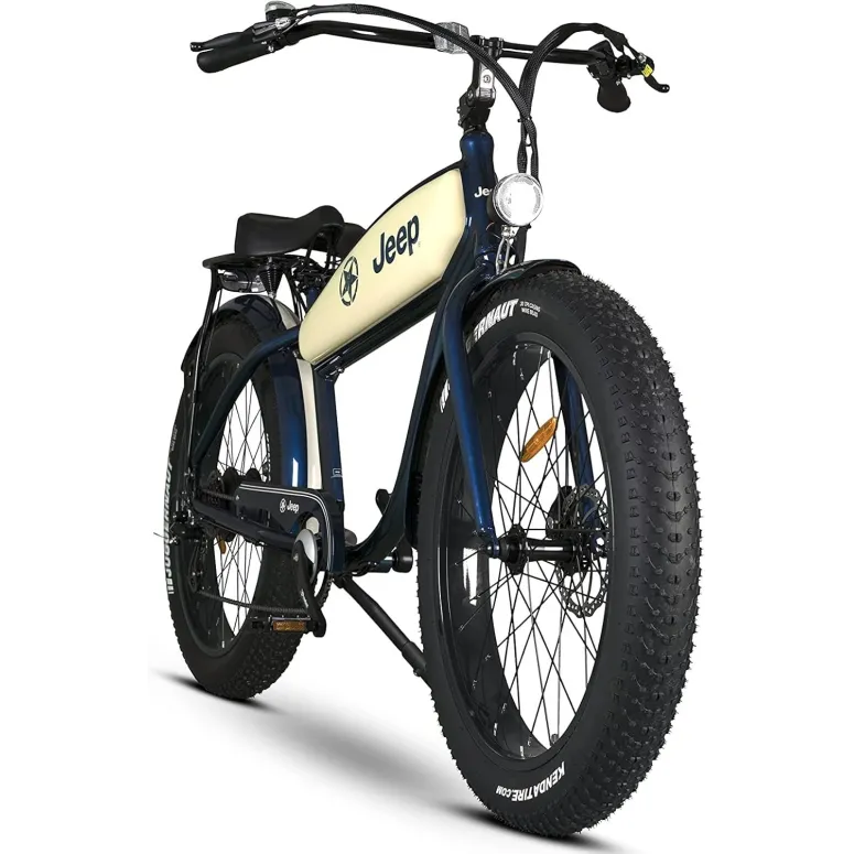 Rower Elektryczny Damski Męski Fatbike 26" SHIMANO Altus 250W Tarcze Alu