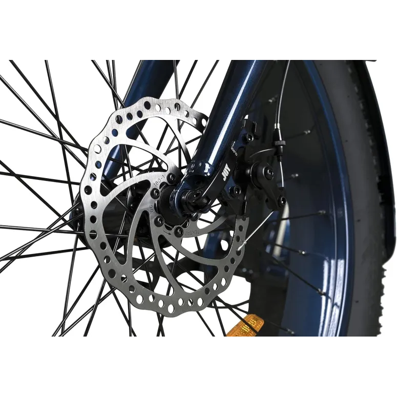 Rower Elektryczny Damski Męski Fatbike 26" SHIMANO Altus 250W Tarcze Alu