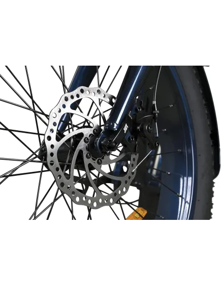 Rower Elektryczny Damski Męski Fatbike 26" SHIMANO Altus 250W Tarcze Alu