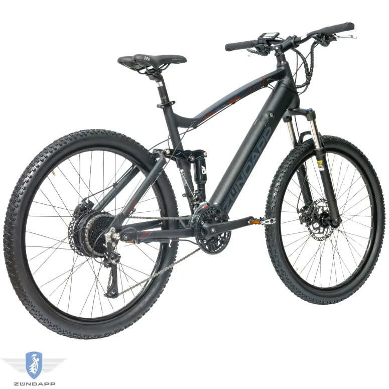 Rower Elektryczny Męski Górski 27,5" SHIMANO Tarcze Aluminium MTB 250 W LCD