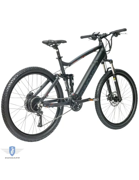 Rower Elektryczny Męski Górski 27,5" SHIMANO Tarcze Aluminium MTB 250 W LCD
