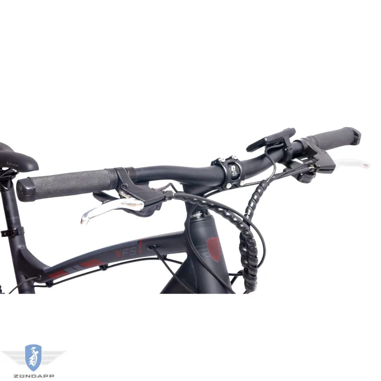 Rower Elektryczny Męski Górski 27,5" SHIMANO Tarcze Aluminium MTB 250 W LCD