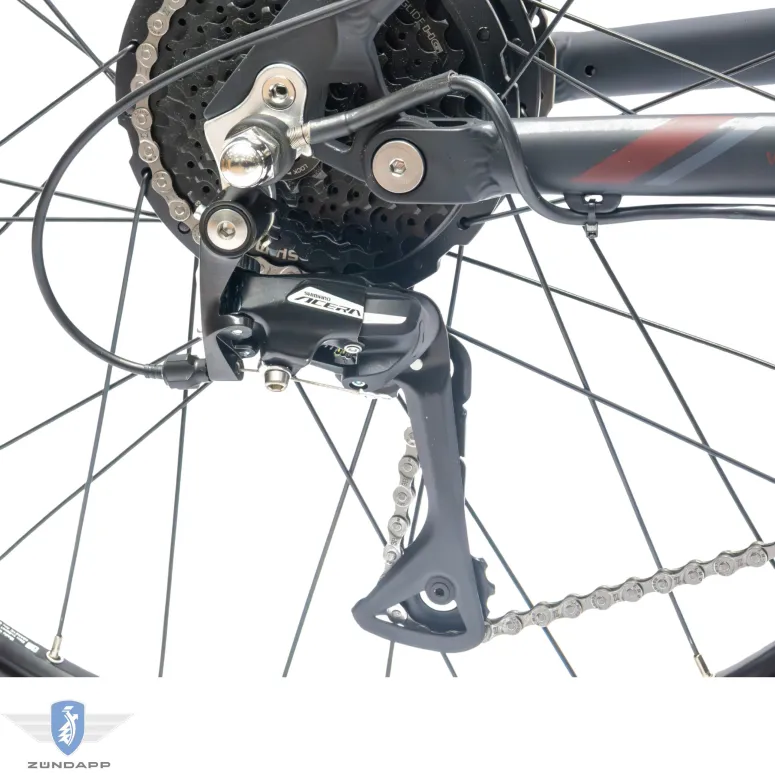 Rower Elektryczny Męski Górski 27,5" SHIMANO Tarcze Aluminium MTB 250 W LCD