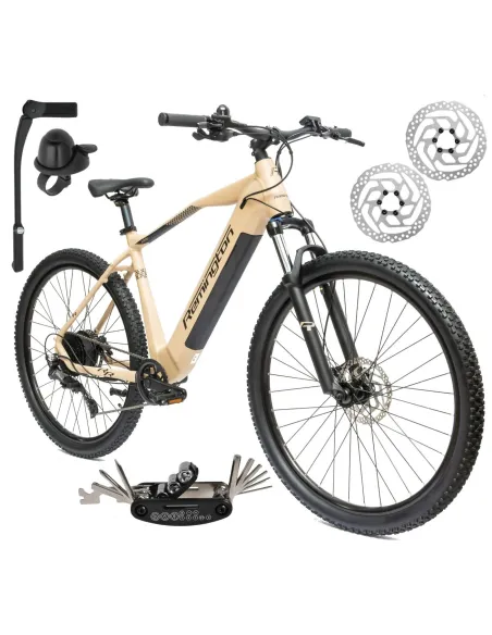 Rower Elektryczny Górski Damski Męski 29" SHIMANO Cues Aplikacja 2025 LCD