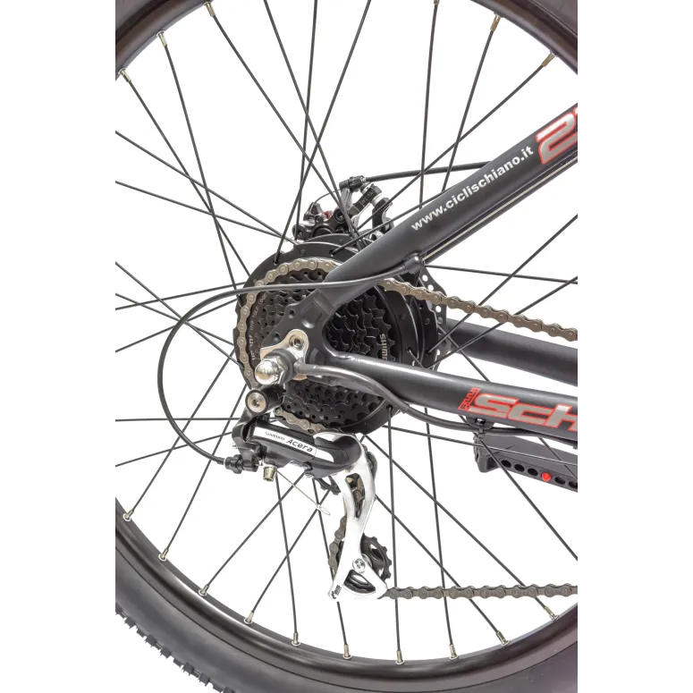 Rower Elektryczny Górski Damski Męski 27,5" Górski MTB 250W 36V Wspomaganie Tarcze