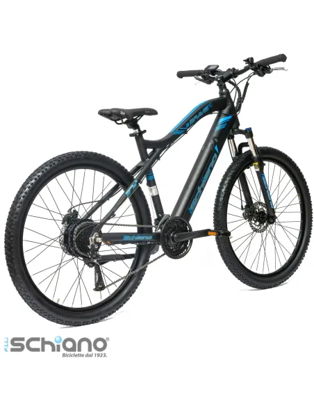 Rower Elektryczny Męski Damski Górski 27,5" MTB 250W Amortyzacja Tarcze LED
