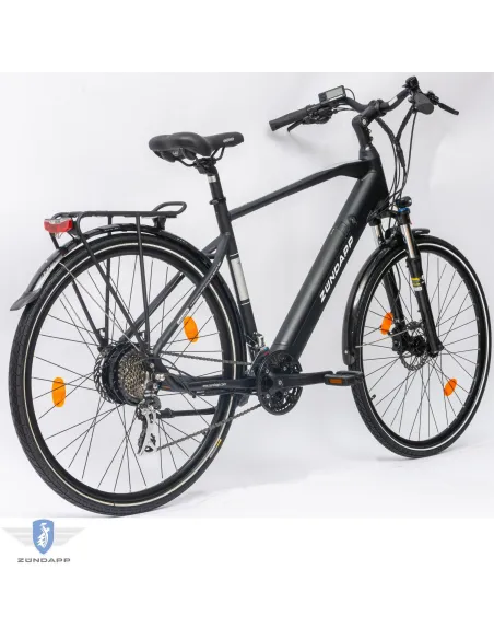 Rower Elektryczny Męski Trekkingowy 28" 250W Hydraulika SHIMANO Amortyzacja