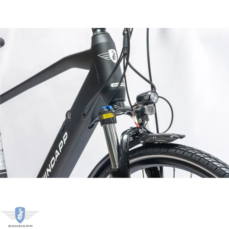 Rower Elektryczny Męski Trekkingowy 28" 250W Hydraulika SHIMANO Amortyzacja