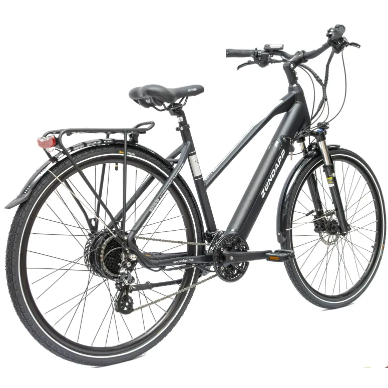 Rower Elektryczny Damski Męski Trekkingowy 28 250W Shimano Hydraulika ALU