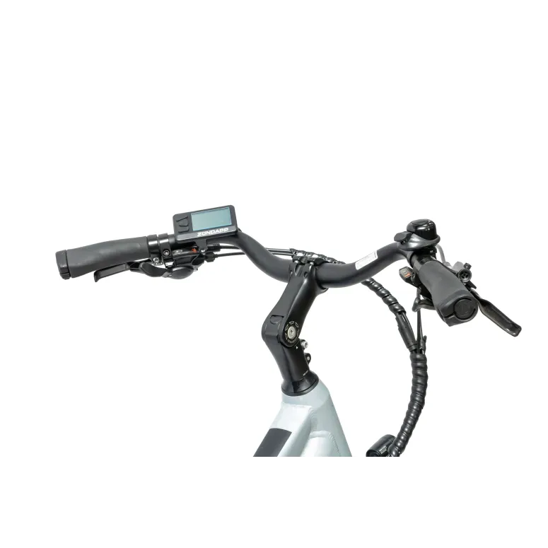 Trekkingowy Rower Elektryczny 28 Hydraulika Alu Wspomaganie Światła Stopka