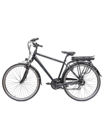 Elektryczny Rower Męski 28 Alu Trekkingowy Wspomaganie Revo Światła Dzwonek