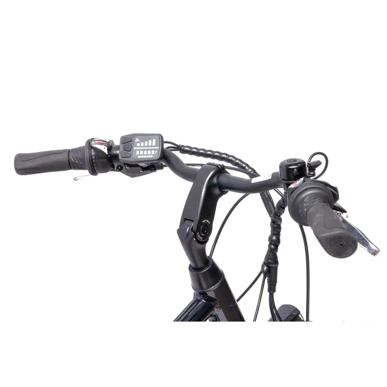 Elektryczny Rower Męski 28 Alu Trekkingowy Wspomaganie Revo Światła Dzwonek