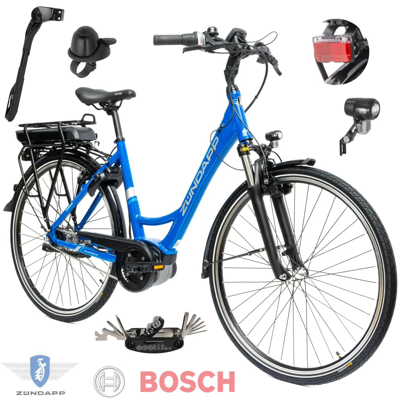 Rower Elektryczny Damski Trekkingowy 28" SHIMANO Nexus 250 W Alu LCD BOSCH