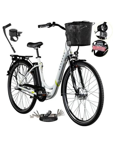 Elektryczny Rower Miejski 28 Nexus 3 Aluminium 10,4 Ah Wspomaganie 5 Trybów