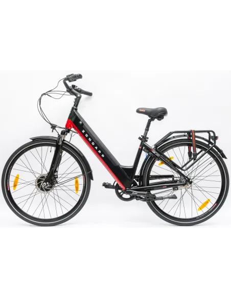 Elektryczny Rower Miejski 28 ALU Nexus 7 Błotniki Tarcze 5 Trybów Kontra