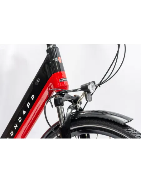 Elektryczny Rower Miejski 28 ALU Nexus 7 Błotniki Tarcze 5 Trybów Kontra