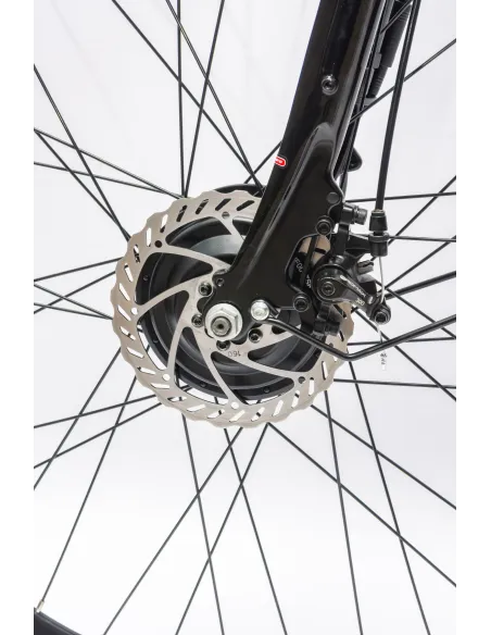 Elektryczny Rower Miejski 28 ALU Nexus 7 Błotniki Tarcze 5 Trybów Kontra