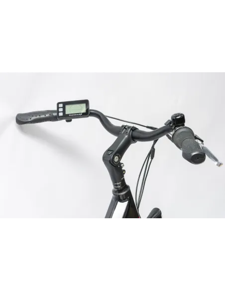 Elektryczny Rower Miejski 28 ALU Nexus 7 Błotniki Tarcze 5 Trybów Kontra