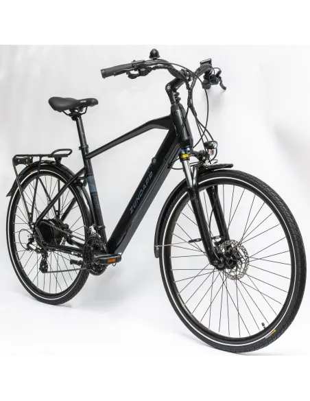 Elektryczny Rower Trekkingowy Męski 28 Hydraulika ALU Wspomaganie Cyngle