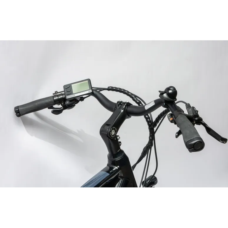 Elektryczny Rower Trekkingowy Męski 28 Hydraulika ALU Wspomaganie Cyngle