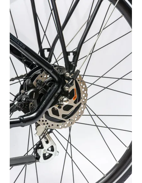 Elektryczny Rower Trekkingowy Męski 28 Hydraulika ALU Wspomaganie Cyngle