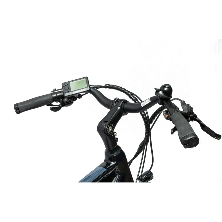 Elektryczny Rower Trekkingowy Męski 28 Hydraulika ALU Wspomaganie Cyngle