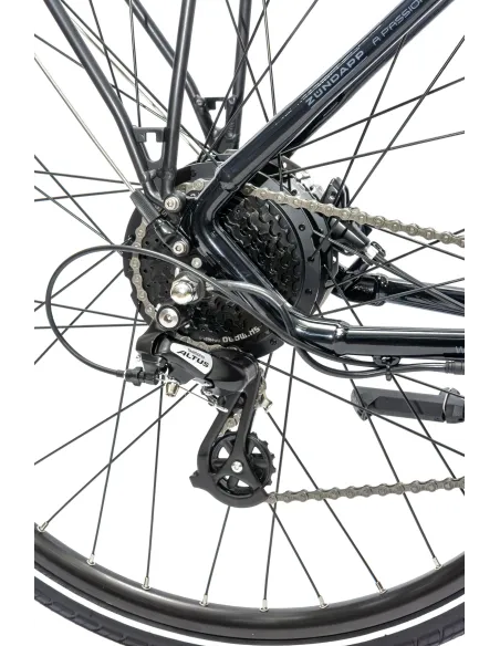 Elektryczny Rower Trekkingowy Męski 28 Hydraulika ALU Wspomaganie Cyngle