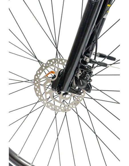 Elektryczny Rower Trekkingowy Męski 28 Hydraulika ALU Wspomaganie Cyngle