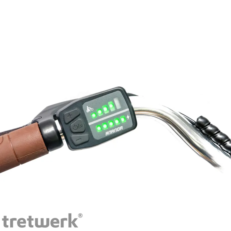 Rower Elektryczny Damski Miejski 28" SHIMANO Nexus 250 W LED Oświetlenie