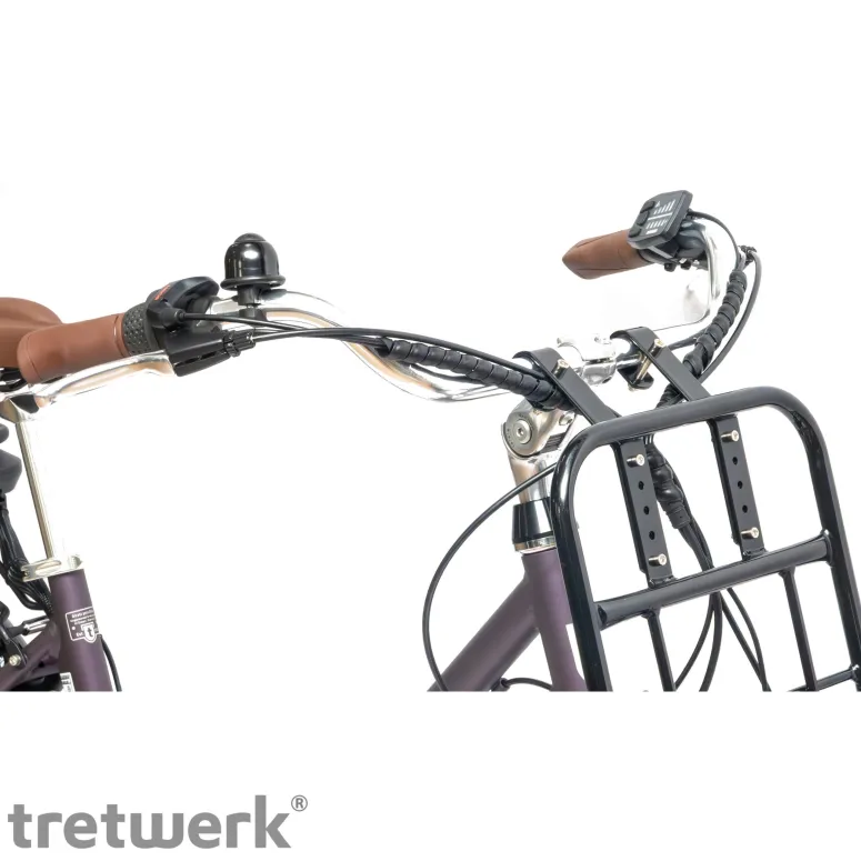 Rower Elektryczny Damski Miejski 28" SHIMANO Nexus 250 W LED Oświetlenie