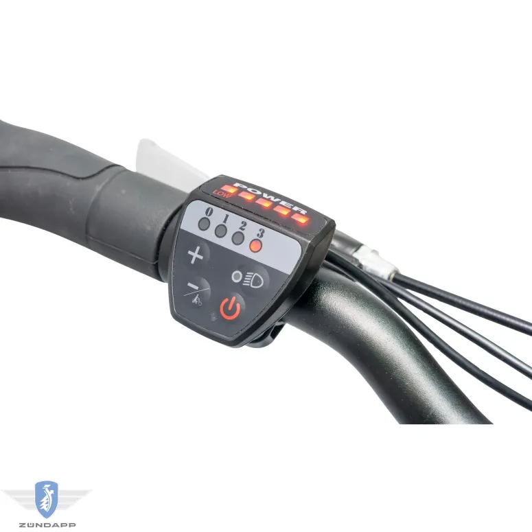 Rower Elektryczny Damski Męski Składany 20" SHIMANO 250 W Alu LED Składak