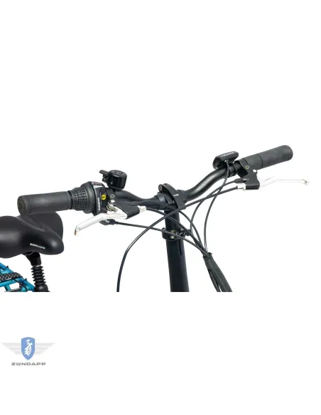 Rower Elektryczny Damski Męski Składany 20" SHIMANO 250 W Alu LED Składak