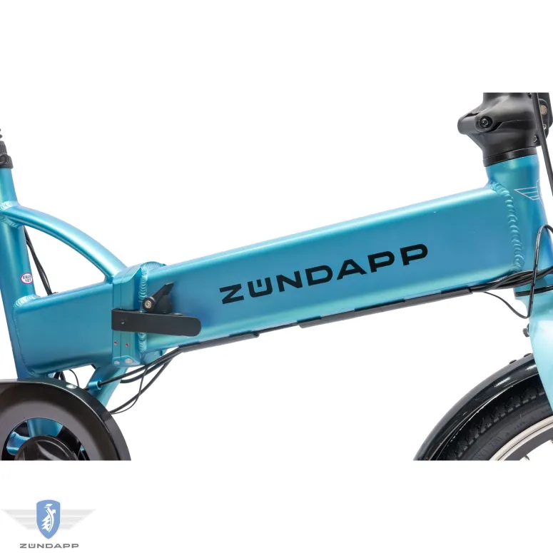 Rower Elektryczny Damski Męski Składany 20" SHIMANO 250 W Alu LED Składak