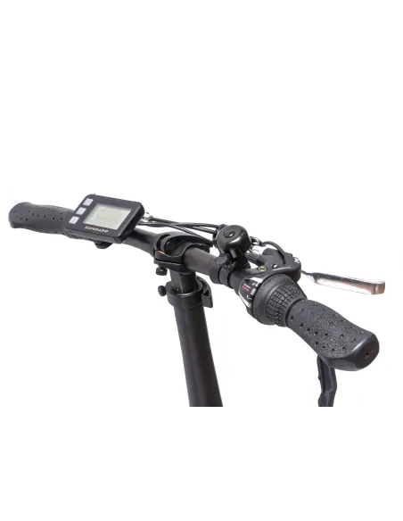 Elektryczny Rower Składany 20 Alu Wspomaganie Dzwonek Oświetlenie Bagażnik