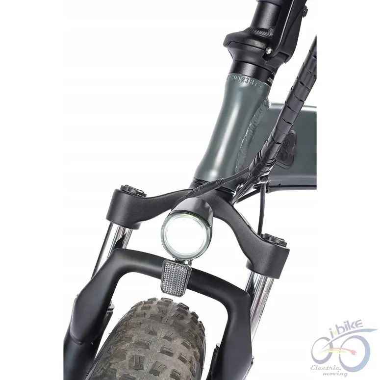 Rower Elektryczny Składany Fat 20 ALU 250W Wspomaganie Męski Damski Shimano