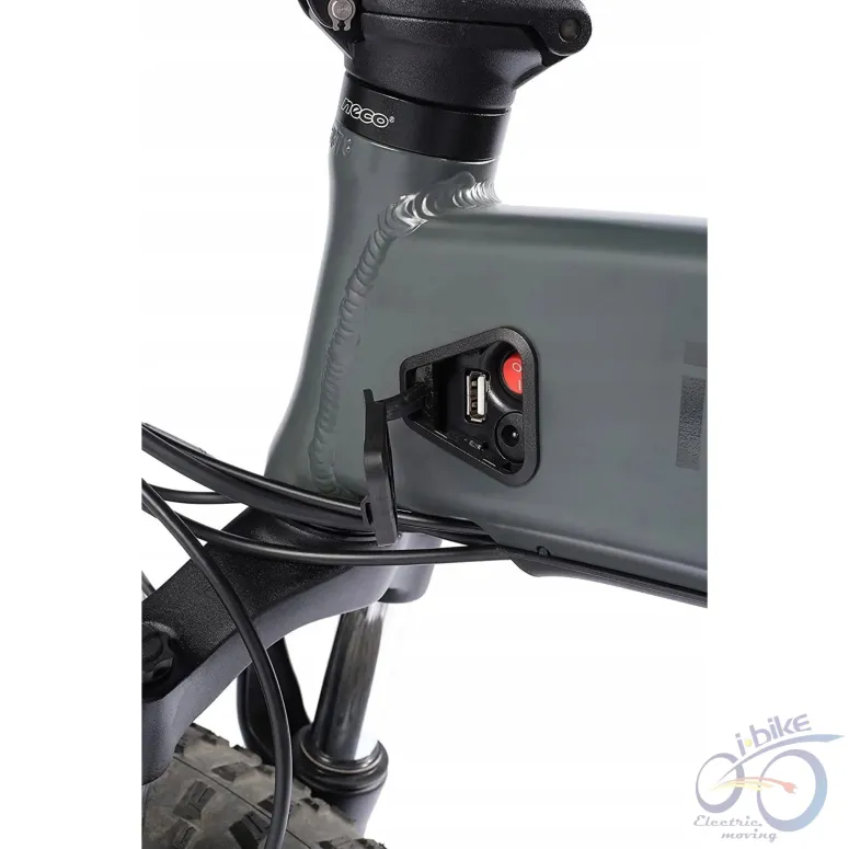 Rower Elektryczny Składany Fat 20 ALU 250W Wspomaganie Męski Damski Shimano