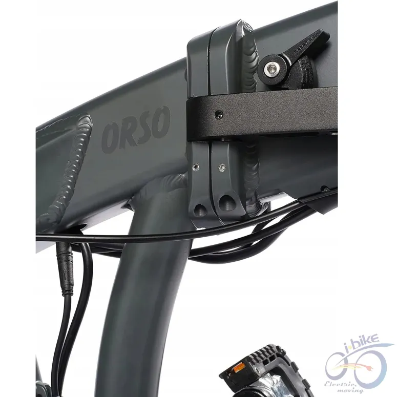 Rower Elektryczny Składany Fat 20 ALU 250W Wspomaganie Męski Damski Shimano