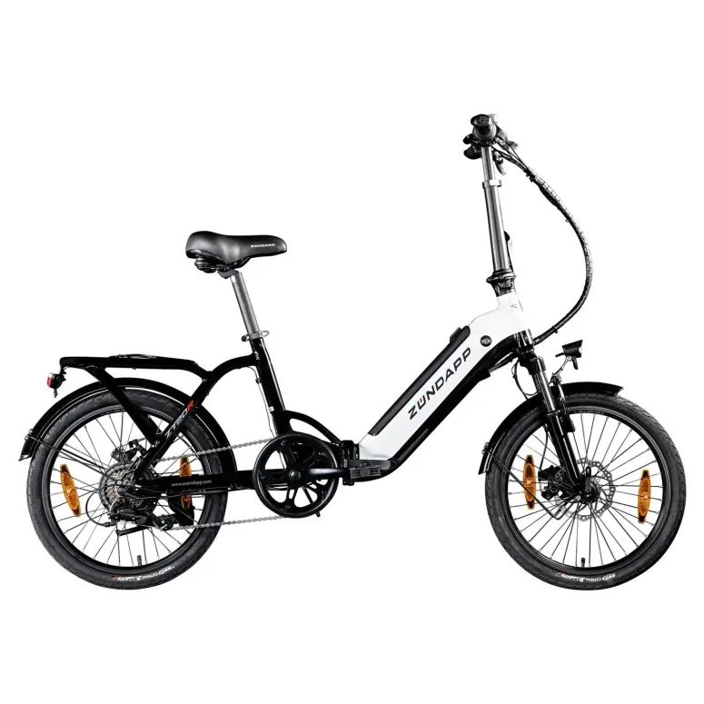 Składany Rower Elektryczny 20 Tarcze Aluminiowy Męski Damski 13 Ah 100 km