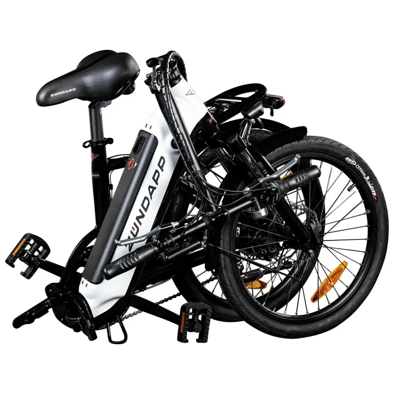 Składany Rower Elektryczny 20 Tarcze Aluminiowy Męski Damski 13 Ah 100 km