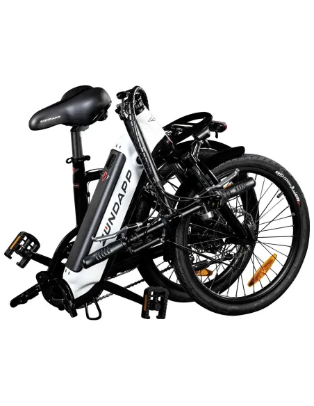 Składany Rower Elektryczny 20 Tarcze Aluminiowy Męski Damski 13 Ah 100 km