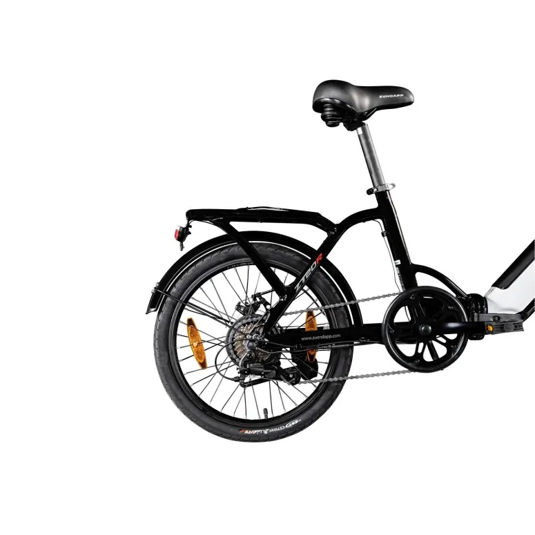 Składany Rower Elektryczny 20 Tarcze Aluminiowy Męski Damski 13 Ah 100 km