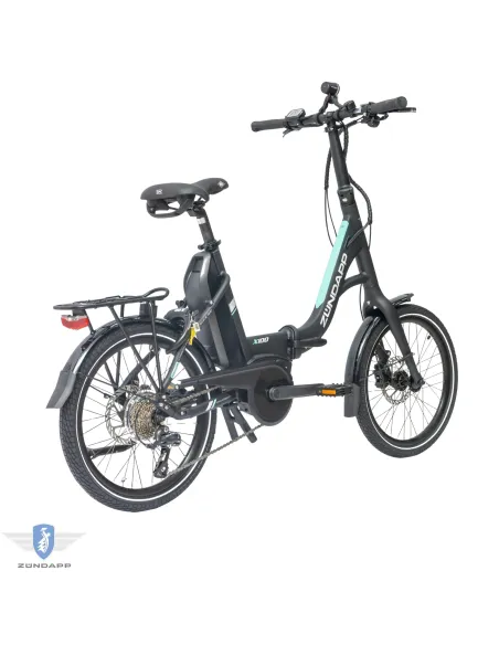 Rower Elektryczny Damski Męski Składany 20" BOSCH 250 W LCD Składak SHIMANO