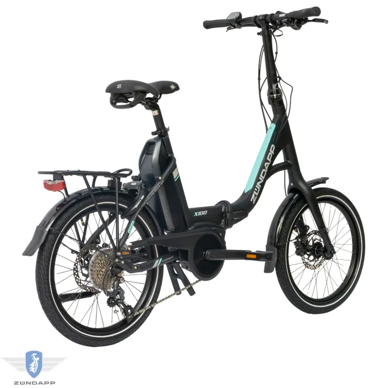 Rower Elektryczny Męski Damski Składany 20 SHIMANO Sora Składak 250 W BOSCH