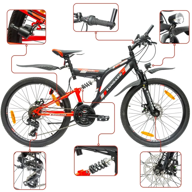 Rower Górski 24 Dziecięcy Młodzieżowy Tarcze Stalowy Błotniki Góral Dzwonek