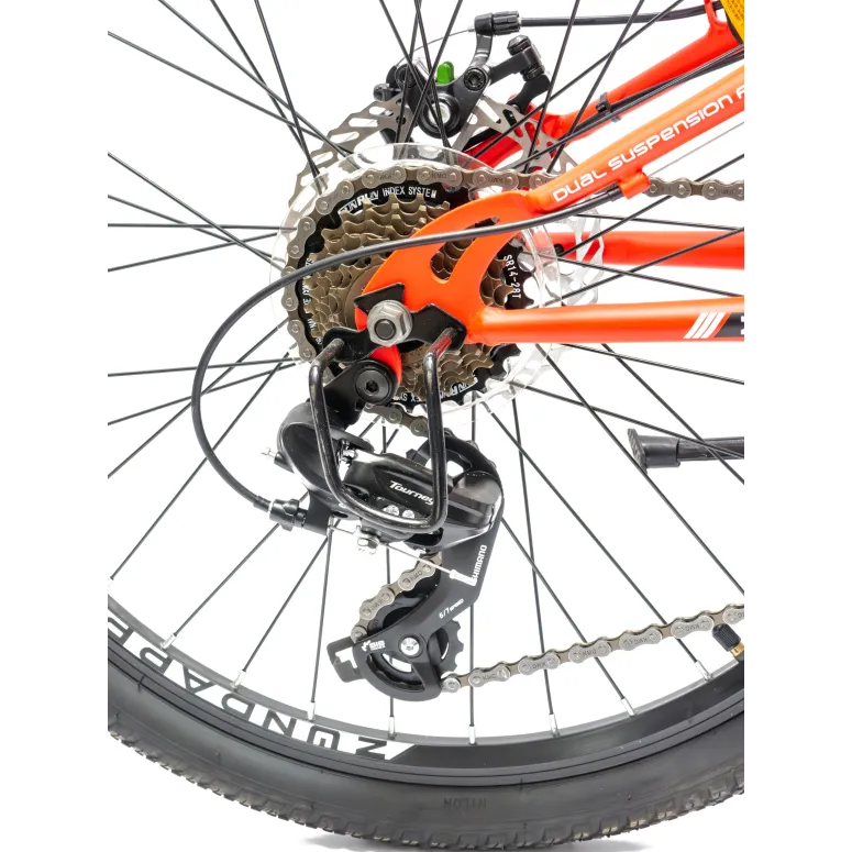 Rower Górski 24 Dziecięcy Młodzieżowy Tarcze Stalowy Błotniki Góral Dzwonek