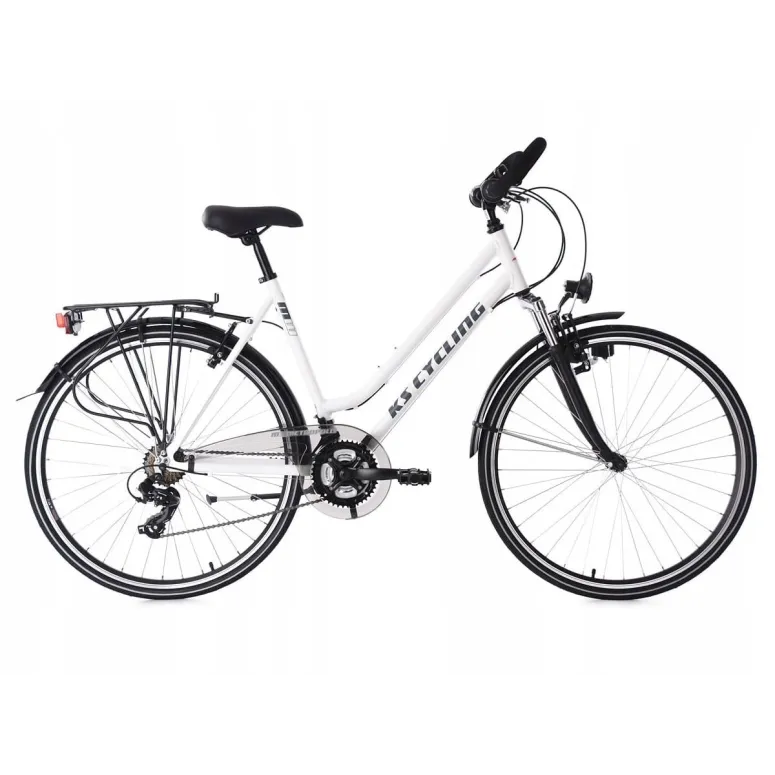 Rower Damski Trekking Turystyczny 28 ALU 21 Bieg