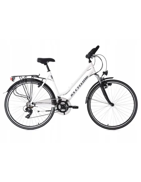 Rower Damski Trekking Turystyczny 28 ALU 21 Bieg