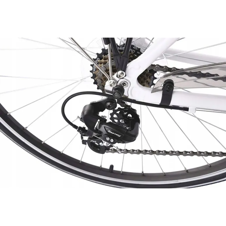 Rower Damski Trekking Turystyczny 28 ALU 21 Bieg